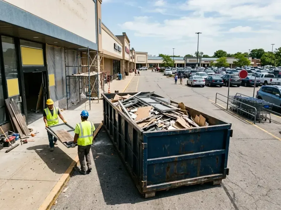 retail-store-renovation-debris-003 — frequently asked questions, Roll-off Dumpster Rentals in East Bethel, MN